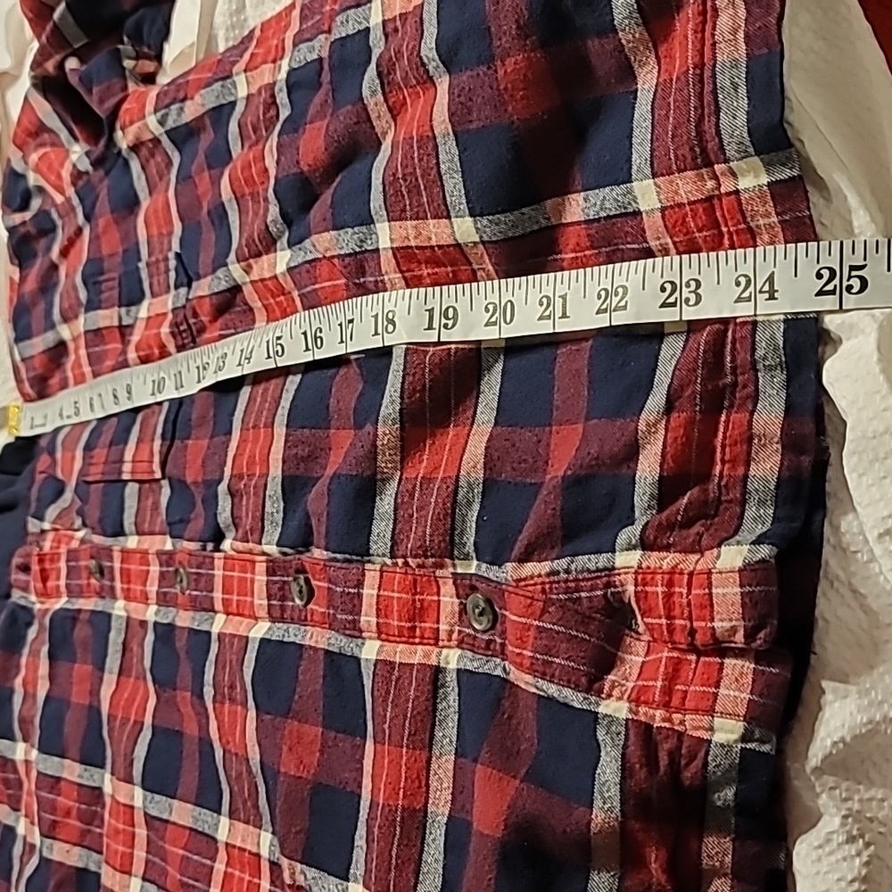 EDDIE BAUER 100% COTTON LINED BUTTON UP HOODIE JACKET SHIRT 3 POCKETS WOMENS SM - Picture 12 of 13